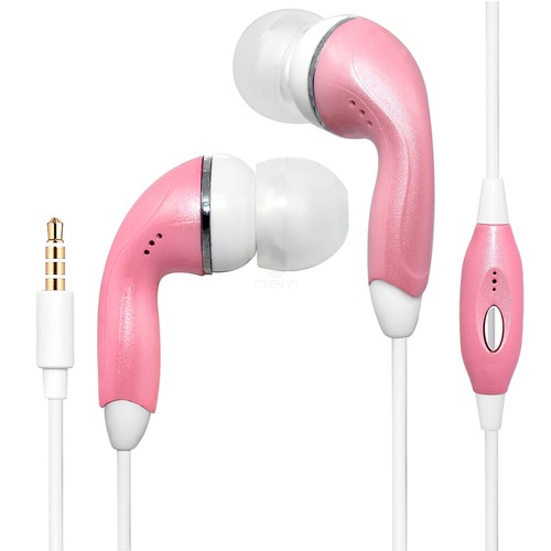 Pink color stereo 5mm - pink, 3.5mm